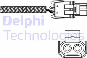 Delphi ES10989-12B1 - Lambdatunnistin inparts.fi