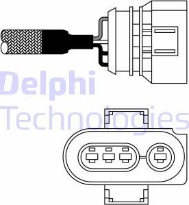 Delphi ES10980-12B1 - Lambdatunnistin inparts.fi