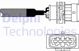 Delphi ES10982-12B1 - Lambdatunnistin inparts.fi