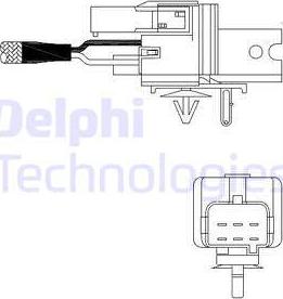 Delphi ES10925-11B1 - Lambdatunnistin inparts.fi