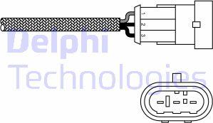 Delphi ES10971-12B1 - Lambdatunnistin inparts.fi