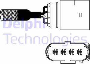 Delphi ES10978-12B1 - Lambdatunnistin inparts.fi