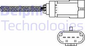 Delphi ES10793-12B1 - Lambdatunnistin inparts.fi