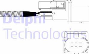 Delphi ES11026-12B1 - Lambdatunnistin inparts.fi