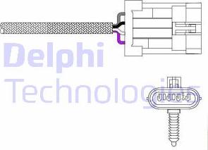 Delphi ES20023-12B1 - Lambdatunnistin inparts.fi