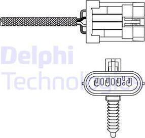 Delphi ES20135-12B1 - Lambdatunnistin inparts.fi