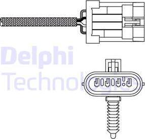 Delphi ES20135 - Lambdatunnistin inparts.fi