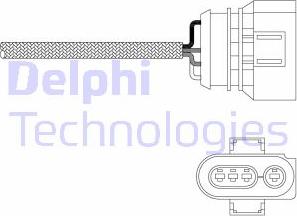 Delphi ES20347-11B1 - Lambdatunnistin inparts.fi