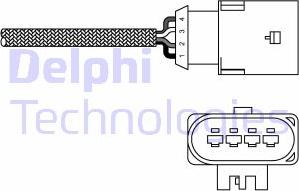 Delphi ES20303-12B1 - Lambdatunnistin inparts.fi