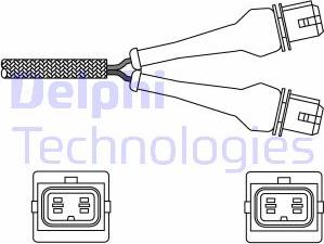 Delphi ES20244-12B1 - Lambdatunnistin inparts.fi