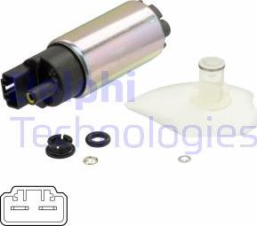 Delphi FE0736-12B1 - Polttoainepumppu inparts.fi