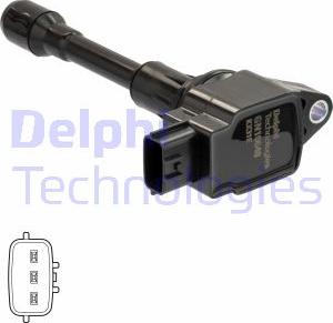 Delphi GN10648-12B1 - Sytytyspuola inparts.fi