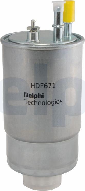 Delphi HDF671 - Polttoainesuodatin inparts.fi