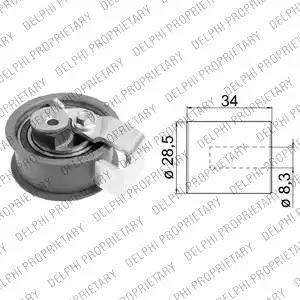 Delphi KDB340 - Hammashihnasarja inparts.fi