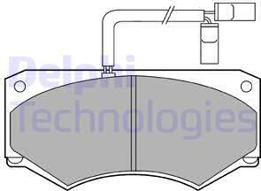 Delphi LP903 - Jarrupala, levyjarru inparts.fi