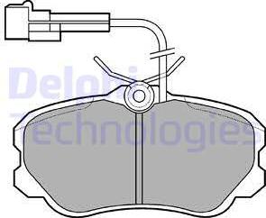 Delphi LP644 - Jarrupala, levyjarru inparts.fi