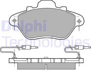 Delphi LP654 - Jarrupala, levyjarru inparts.fi