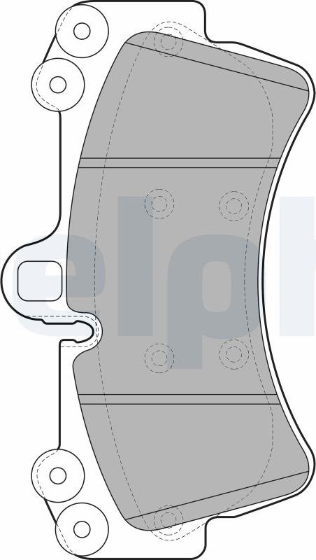 Delphi LP1997-17B1 - Jarrupala, levyjarru inparts.fi