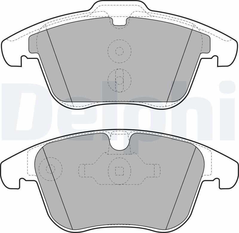 Delphi LP1967-17B1 - Jarrupala, levyjarru inparts.fi