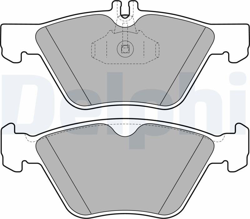 Delphi LP1589-17B1 - Jarrupala, levyjarru inparts.fi