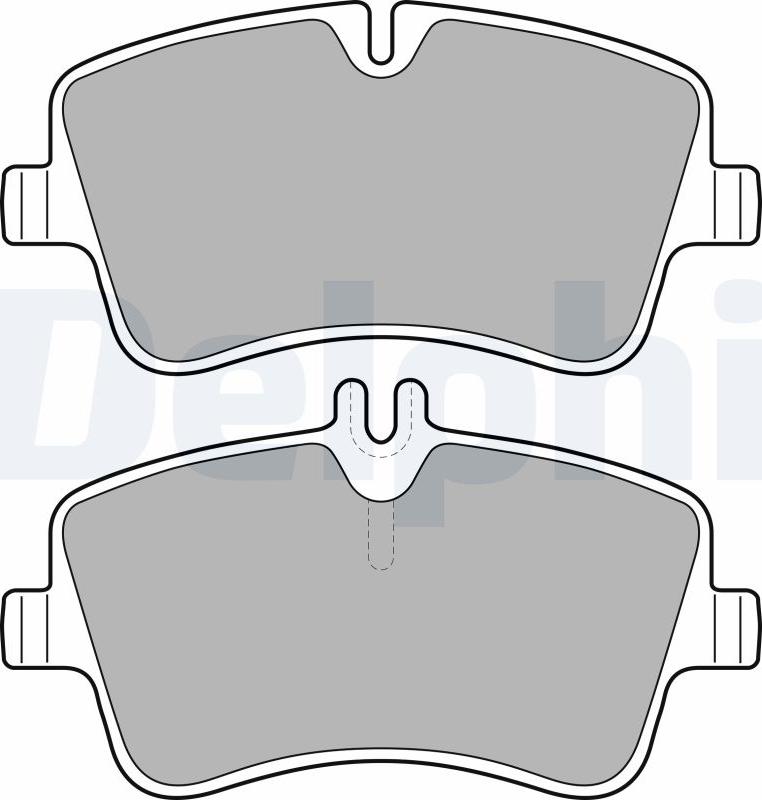 Delphi LP1696-17B1 - Jarrupala, levyjarru inparts.fi