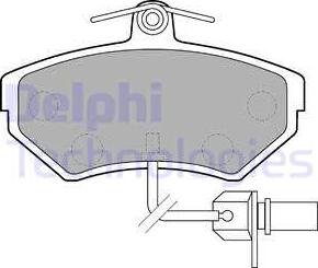 Delphi LP1631 - Jarrupala, levyjarru inparts.fi