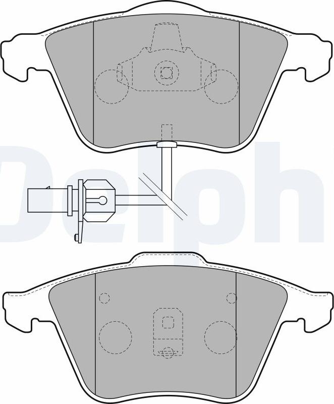 Delphi LP1825-17B1 - Jarrupala, levyjarru inparts.fi