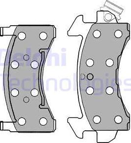 Delphi LP1258 - Jarrupala, levyjarru inparts.fi