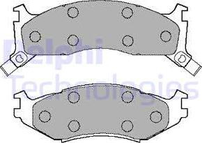 Delphi LP892 - Jarrupala, levyjarru inparts.fi