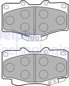 Delphi LP854 - Jarrupala, levyjarru inparts.fi