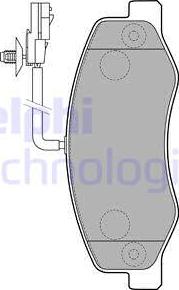 Delphi LP2192 - Jarrupala, levyjarru inparts.fi