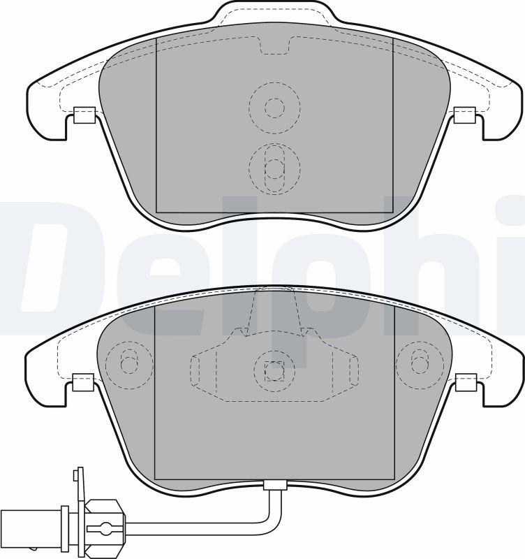 Delphi LP2107-17B1 - Jarrupala, levyjarru inparts.fi