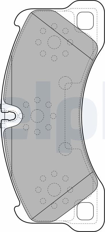 Delphi LP2117-17B1 - Jarrupala, levyjarru inparts.fi