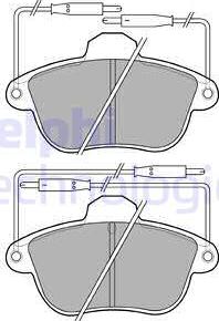 Delphi LP740 - Jarrupala, levyjarru inparts.fi