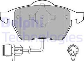 Delphi LP784 - Jarrupala, levyjarru inparts.fi