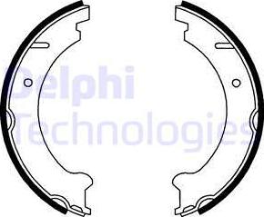 Delphi LS1781 - Jarrukenkäsarja, seisontajarru inparts.fi