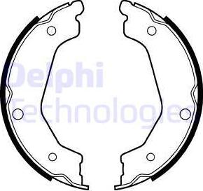 Delphi LS2043 - Jarrukenkäsarja, seisontajarru inparts.fi