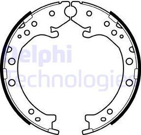 Delphi LS2034 - Jarrukenkäsarja, seisontajarru inparts.fi