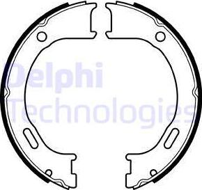 Delphi LS2076 - Jarrukenkäsarja, seisontajarru inparts.fi