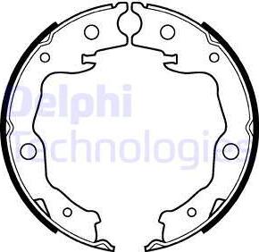 Delphi LS2116 - Jarrukenkäsarja, seisontajarru inparts.fi