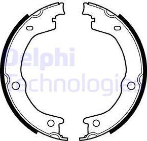 Delphi LS2118 - Jarrukenkäsarja, seisontajarru inparts.fi