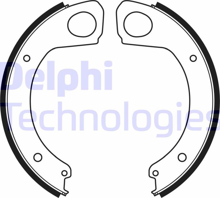 Delphi LS2174 - Jarrukenkäsarja, seisontajarru inparts.fi