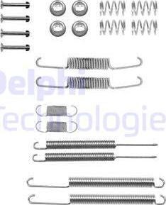 Delphi LY1098 - Tarvikesarja, jarrukengät inparts.fi