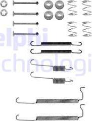 Delphi LY1047 - Tarvikesarja, jarrukengät inparts.fi