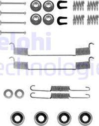 Delphi LY1081 - Tarvikesarja, jarrukengät inparts.fi