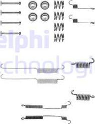 Delphi LY1035 - Tarvikesarja, jarrukengät inparts.fi