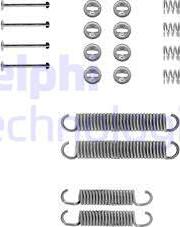 Delphi LY1156 - Tarvikesarja, jarrukengät inparts.fi