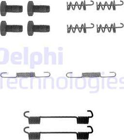 Delphi LY1104 - Tarvikesarja, seisontajarru inparts.fi