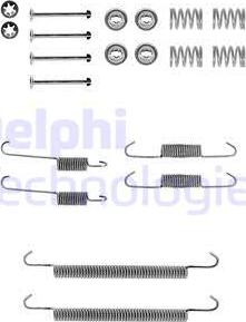 Delphi LY1132 - Tarvikesarja, jarrukengät inparts.fi