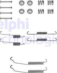 Delphi LY1129 - Tarvikesarja, jarrukengät inparts.fi